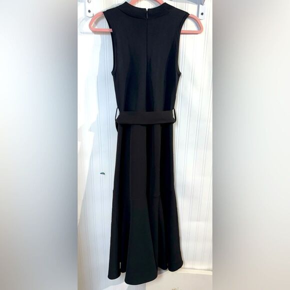 TED BAKER Elegant Black Sleeveless Dress SIZE 1 (XS) - Picture 6 of 7